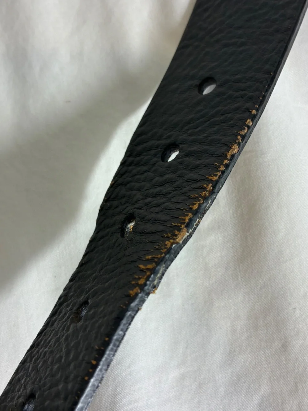 Michael kors leather belt Womens medium